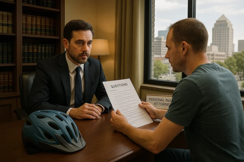 Essential Questions to Ask Your Bicycle Accident Attorney in Sacramento