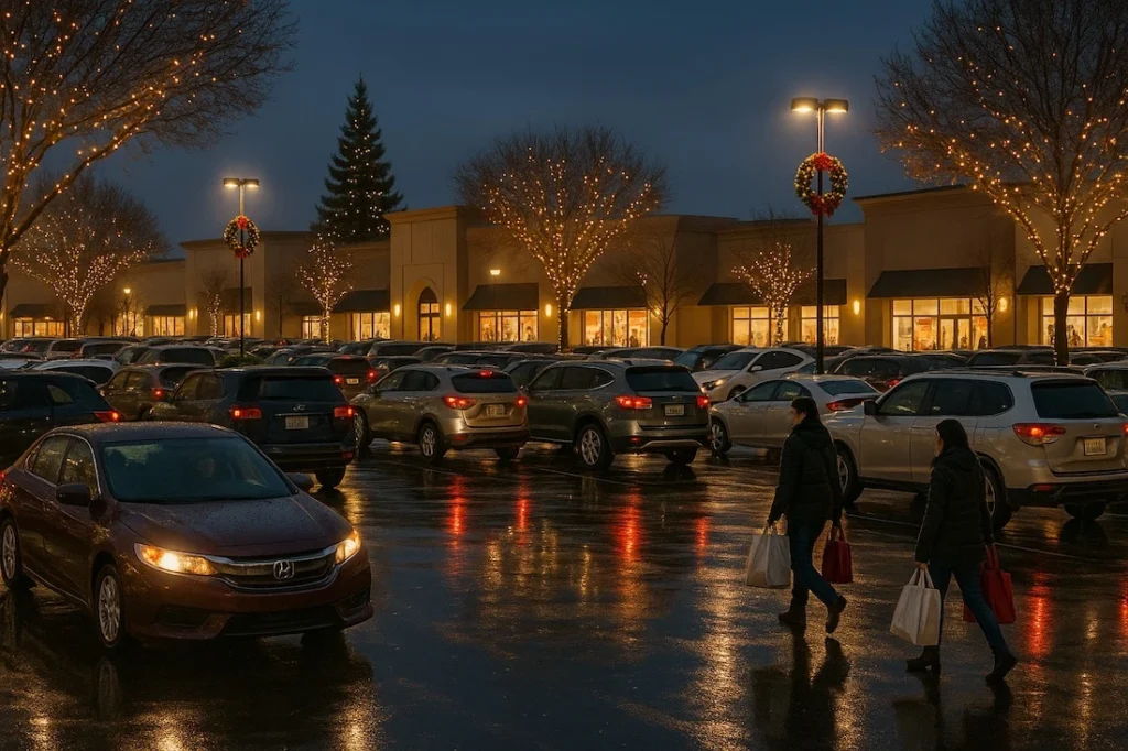 Holiday Parking Lot Accidents in Sacramento and How to Stay Safe